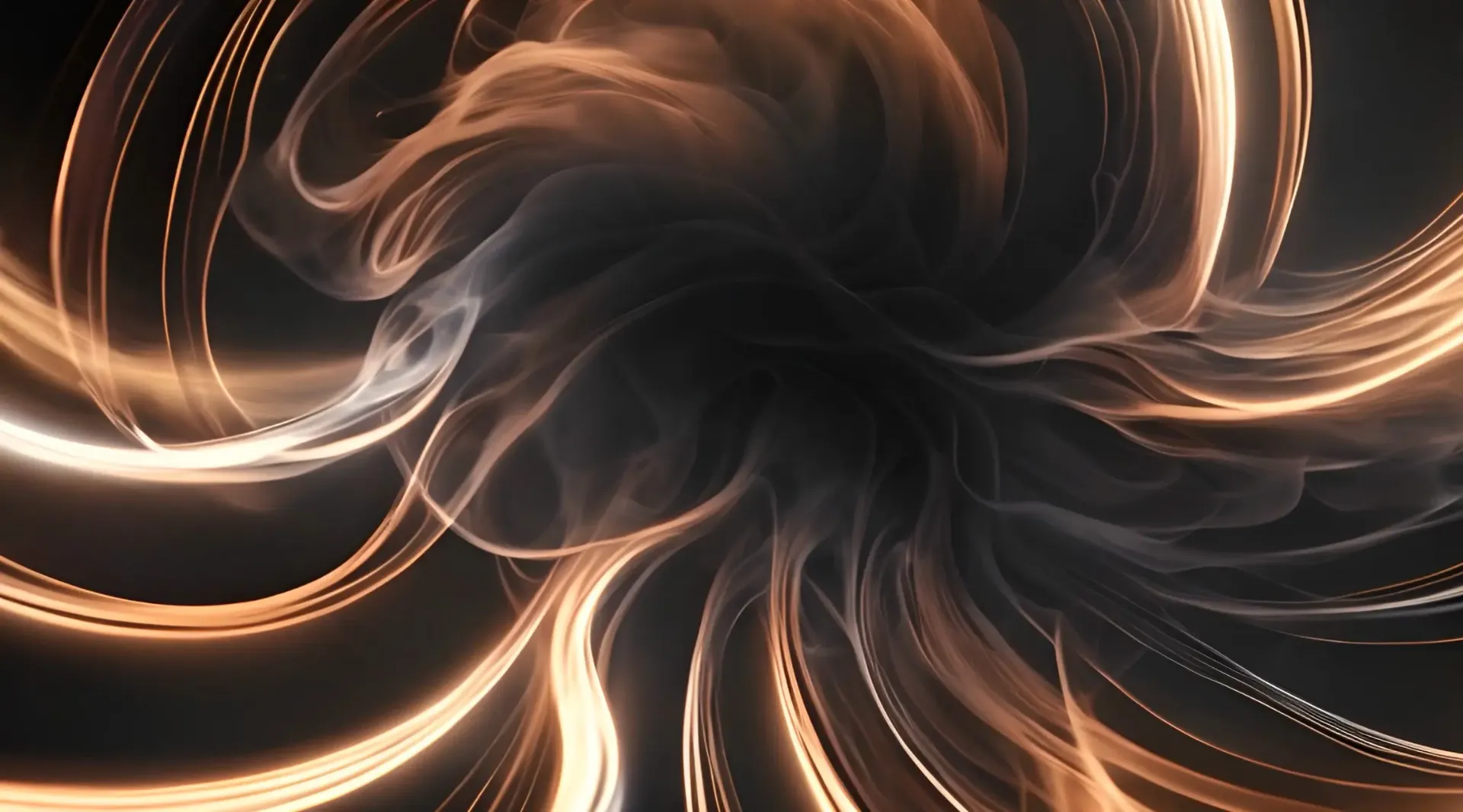 Ethereal Smoke Swirls Cinematic Stock Video
